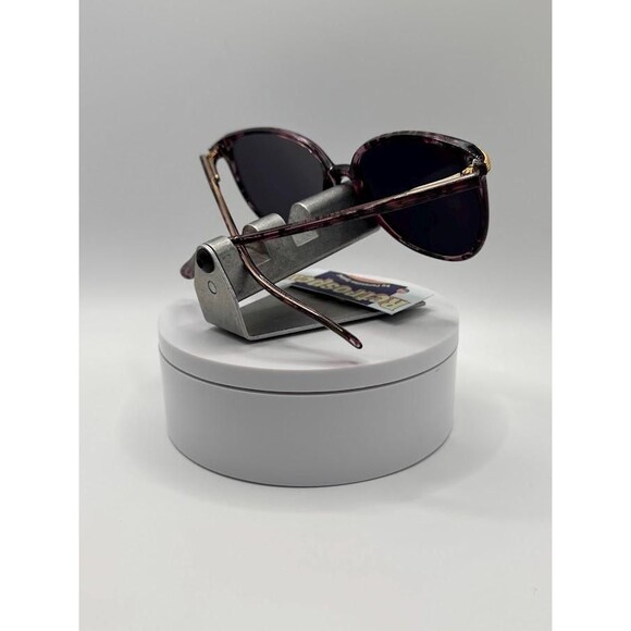 NEW Vintage Sunglasses | Grey Lens | Purple Speck Frame | Geoffrey Beene | #826